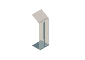 פודיום למכירה דגם LIGHTER כחול